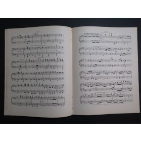 WAGNER Richard Tannhäuser Marche et Choeur Piano 4 mains ca1890