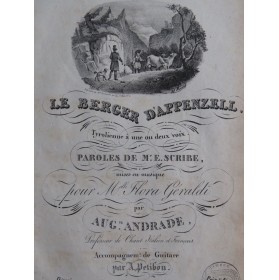 ANDRADE Auguste Le Berger...