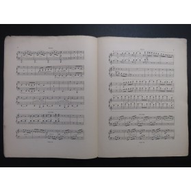 BLANC Adolphe Malbrough s'en va-t-en Guerre Piano 6 mains ca1880