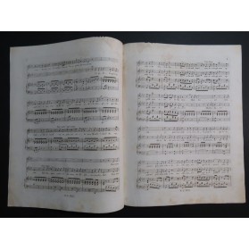 GABUSSI Vincenzo Les Pèlerins Chant Piano ca1840