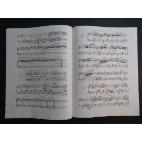 MORTIER DE FONTAINE Variations sur un air allemand op 1 Piano XIXe