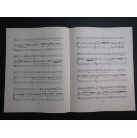 AUBERT Gaston La Petite Bête Pousthomis Chant Piano 1908