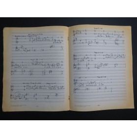 RODRIGUEZ Robert Xavier Five Poems Chant Piano 1975