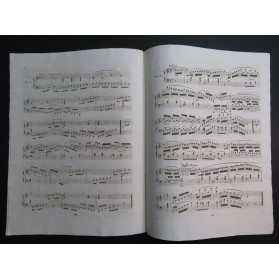 HÜNTEN François Cavatine de Bellini op 51 No 3 Piano ca1833