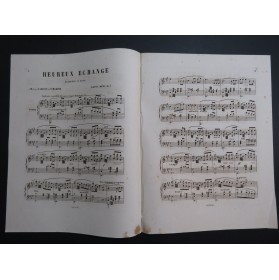 KUNC Aloÿs Heureux Échange op 1 Piano ca1855