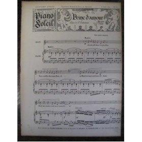Piano Soleil No 6 Août 1894 Vieu Wachs