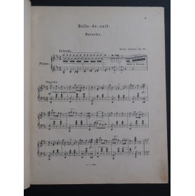 LEBIERRE Olivier Belle de Nuit op 28 Piano ca1885