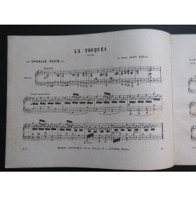 PERIN Charles fils La Touques Piano XIXe siècle