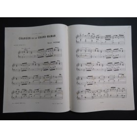 PIERNÉ Gabriel Chanson de la Grand-Maman Piano ca1886