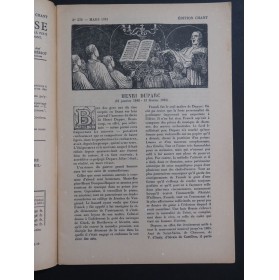 La Petite Maîtrise No 238 Mozart Ladmirault Vidal Chant Orgue 1933