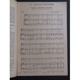 La Petite Maîtrise No 238 Mozart Ladmirault Vidal Chant Orgue 1933