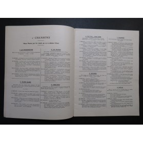 SILLIOL Henry La Faridondaine Chant Percussion Piano 1938