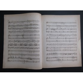 ROSSINI G. Il Barbiere di Siviglia No 4 Duo Chant Piano ca1820