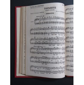 CARISSAN MATHIEU GENNARO-CHRÉTIEN DOUAY Opérettes XIXe