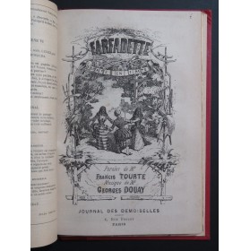 CARISSAN MATHIEU GENNARO-CHRÉTIEN DOUAY Opérettes XIXe