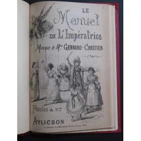 CARISSAN MATHIEU GENNARO-CHRÉTIEN DOUAY Opérettes XIXe