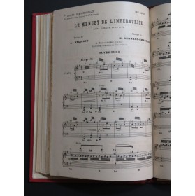 CARISSAN MATHIEU GENNARO-CHRÉTIEN DOUAY Opérettes XIXe