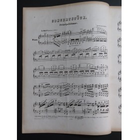 SCHUMANN Robert Concertstück op 86 Piano ca1862