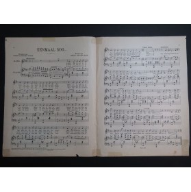 GEIGER Oskar Eenmaal Nog... Chant Piano 1920
