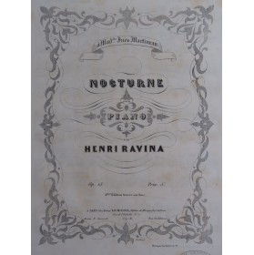RAVINA Henri Nocturne op 13...