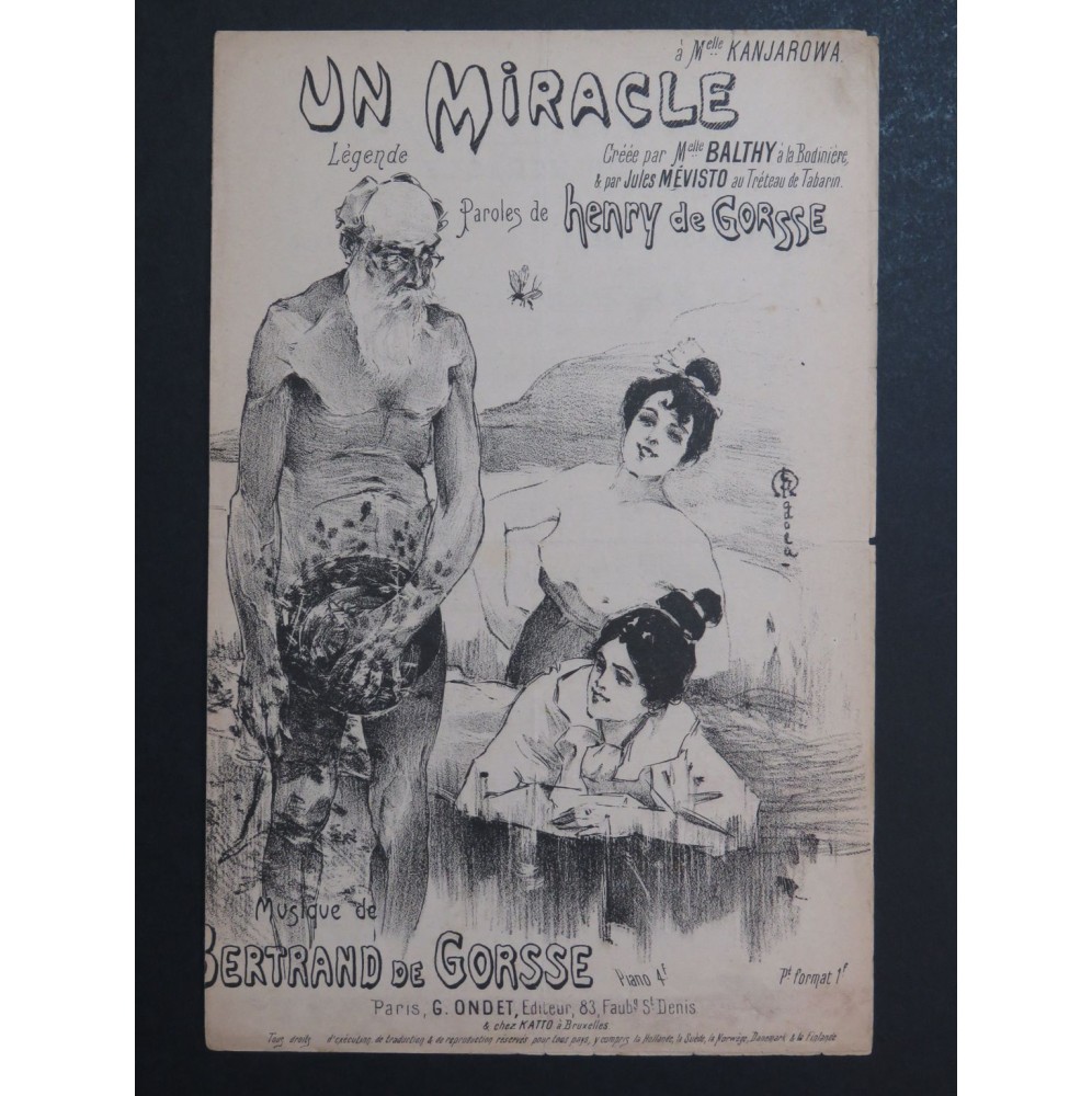 Un Miracle Henry de Gorsse Chant