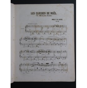 GADE Niels W. Noël 6 Petites Pièces Piano XIXe