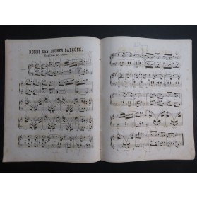 GADE Niels W. Noël 6 Petites Pièces Piano XIXe