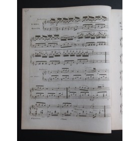 MICHELOT RIES HERZ BEETHOVEN CZERNY FIELD Macédoine Musicale No 9 Piano ca1820