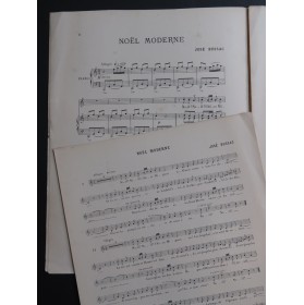 BUSSAC José Noël Moderne Chant Piano 1892