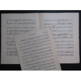 BUSSAC José Noël Moderne Chant Piano 1892