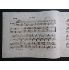 PHILIPOT Jules Les Aloës Piano ca1845