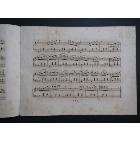 PHILIPOT Jules Les Aloës Piano ca1845