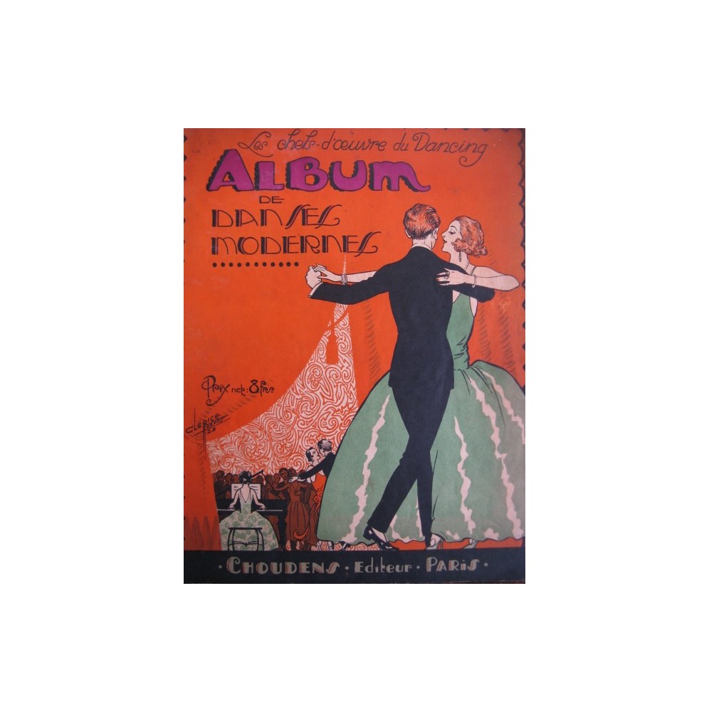 Album de Danses modernes piano 1923