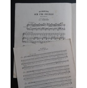 PERRONNET Amélie Un grand bal sur une feuille Chant Piano ca1887
