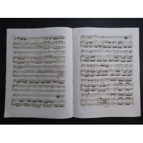 GRISAR Albert Lady Melvil No 4 Chant Piano 1838