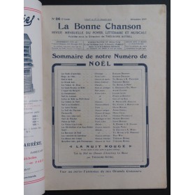 La Bonne Chanson Noël Pièces pour Chant Piano 1909