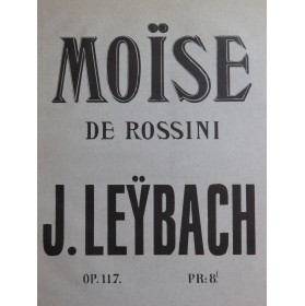 LEYBACH J. Fantaisie...