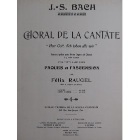 BACH J. S. Choral Cantate...