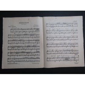 CAZES Mario Séduction Piano 1929