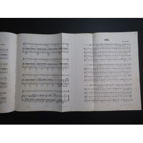 ADAM Adolphe Cantique de Noël Chant Piano ca1852