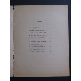 MISRAKI Paul Album No 4 Tourbillon de Paris Chant Piano ca1940