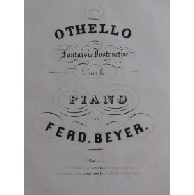 BEYER Ferdinand Fantaisie...