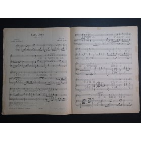 GADE Jacob Jalousie Chant Piano 1929