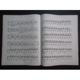 ACHARD J. La Mélancolie Piano XIXe siècle