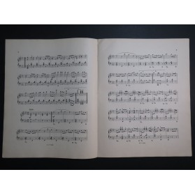 DE SUPPÉ F. Marche des Tonneliers Piano ca1885