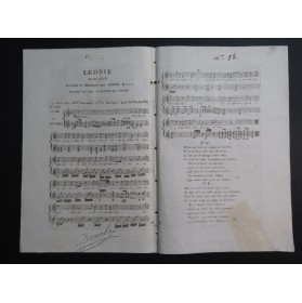 ROCAS Léonie Romance Chant Guitare ca1830