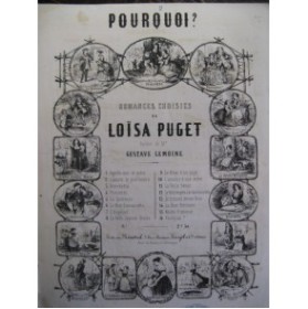 PUGET Loïsa Pourquoi ? Chant Piano ca1852