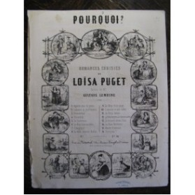 PUGET Loïsa Pourquoi ? Chant Piano ca1852