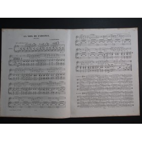 CLAPISSON Louis La Voix d'Absence Chant Piano ca1850