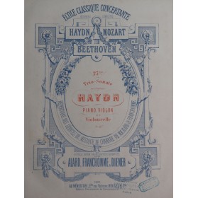 HAYDN Joseph Trio No 23...